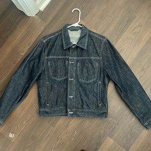 Unique Kenzo Dark Blue Denim Jacket